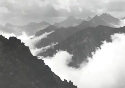 Poland Wysoke Tatry mountain scenery panorama