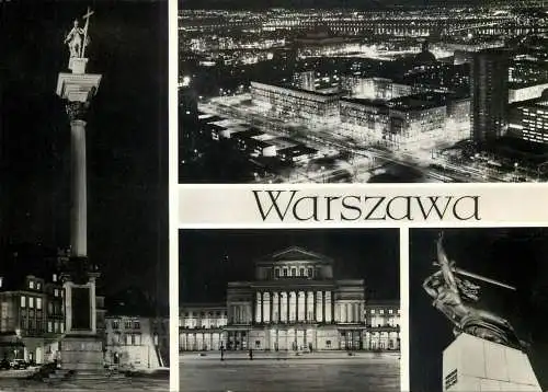 Poland Warsaw several nocturnal aspects