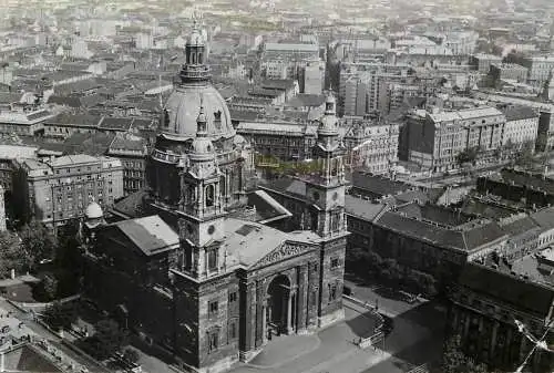 Hungary Budapest Basilica & cityscape panorama