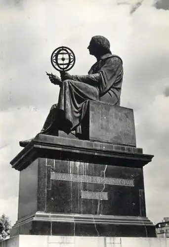 Poland Warsaw Nicolaus Copernic monument