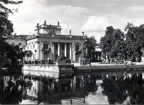 Poland Warsaw Lazienki Palace royal summer residence
