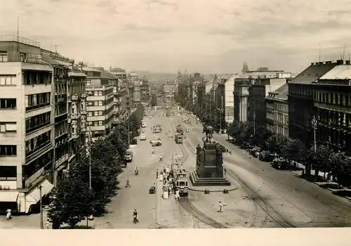 Czech Republic Prague Wenceslas Square