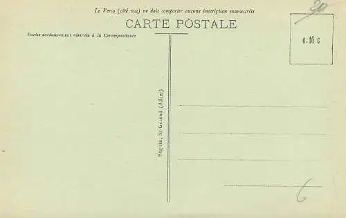 France postcard Moulins vue generale