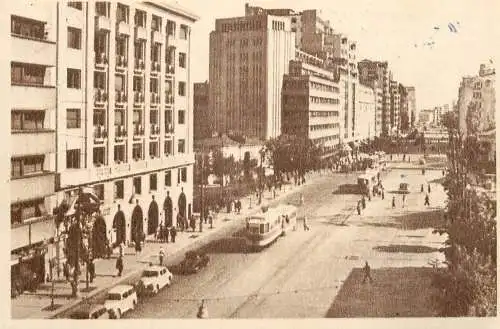 Postcard Romania Bucuresti Bulevard Magheru