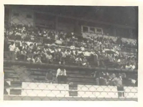 Romania atletism Bucuresti 1975 sport topic souvenir photo 6 x 9 cm stadium spectators