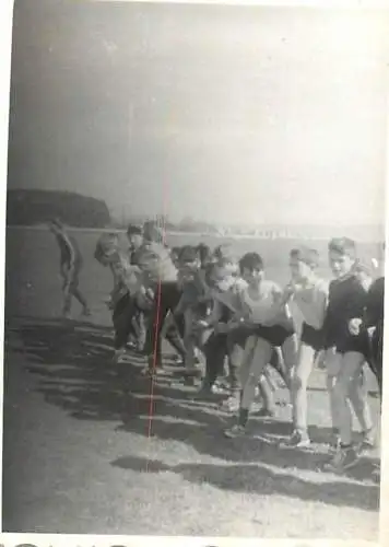 Romania sport topic souvenir photo 6 x 9 cm cross startup line