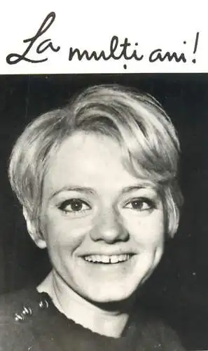 Romania pocket calendar ACIN casa filmului cinema stars actors souvenir photo 6 x 10 cm Rita Pavone 1971