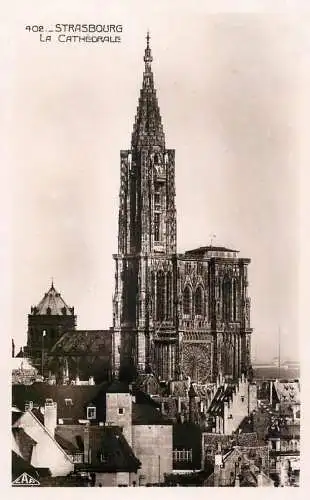 Strasbourg cathedrale 1933