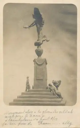 War memorial Première Guerre mondiale carte foto