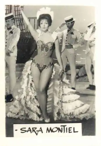 Cinema stars actors souvenir photo 6 x 9 cm Sara Montiel