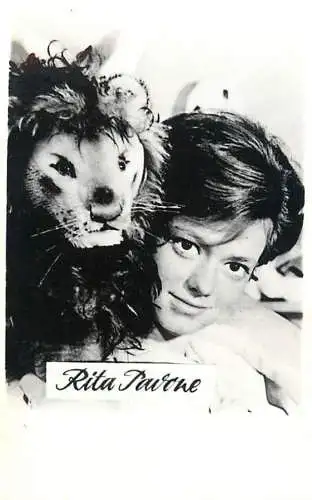 Cinema stars actors souvenir photo 6 x 9 cm Rita Paurone