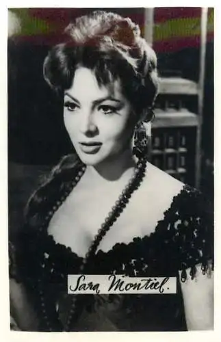 Cinema stars actors souvenir photo 6 x 9 cm Sara Montiel