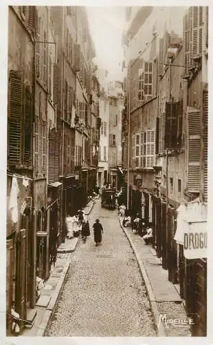 Vieux Marseille au vieux Port 1930