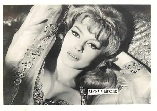 Cinema stars actors souvenir photo 6 x 9 cm Michelle Mercier