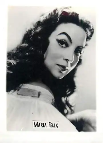 Cinema stars actors souvenir photo 6 x 9 cm Maria Felix