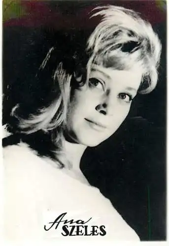 Cinema stars actors souvenir photo 6 x 9 cm Ana Szeles