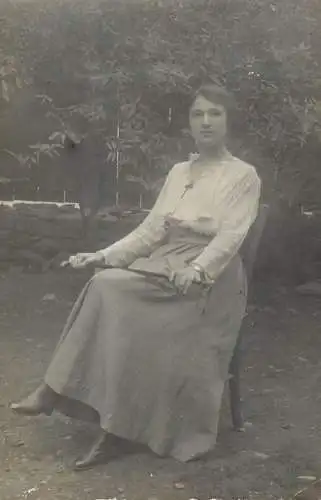 Annonymous person photography lady portrait photo postcard