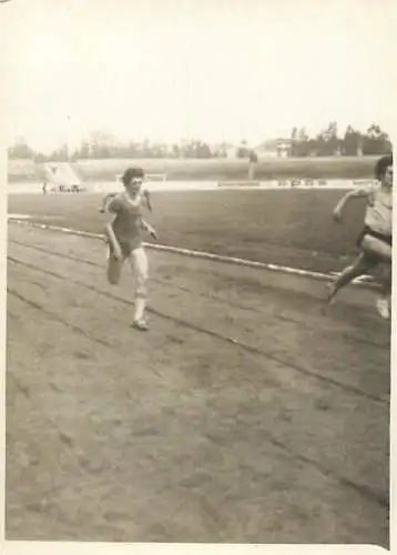 Romania photo 6 x 9 cm children cross mid run