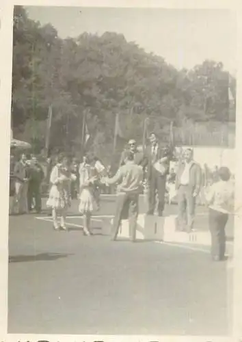 Romania photo 6 x 9 cm meeting gathering awards ceremony