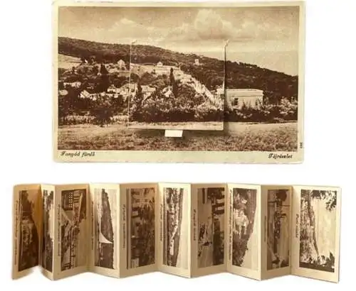Fonyod furdo leporello multi views inside