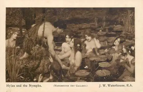 Hylas and the Nymphs by J. W. Waterhouse