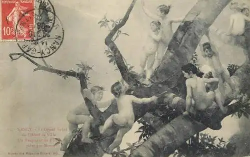 Morot fragment du plafond hotel de ville Nancy 1908