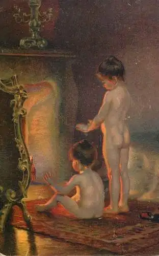 Stengel fine art Paul Peel - Nach dem Bade