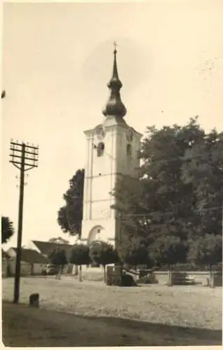 Real photo postcard church to identify