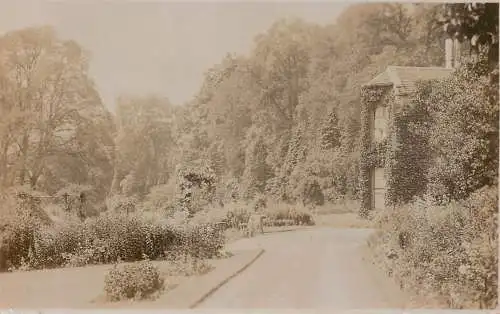 British house architecture photo postcard