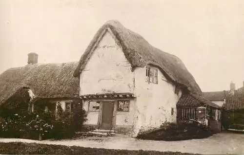 British house architecture photo postcard