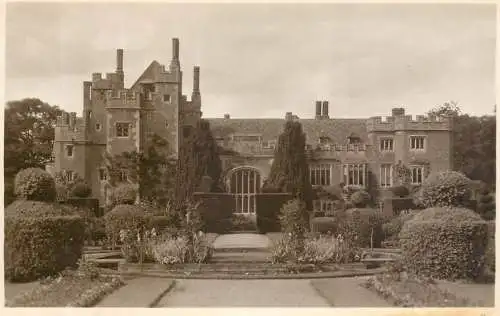 Mansion house castle to identify real photo postcard