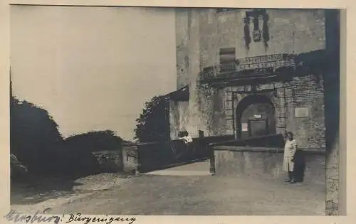 Meersburg castle Germany photo postcard