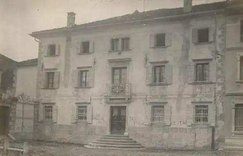 Cartolina vera fotografia Italia building to identify