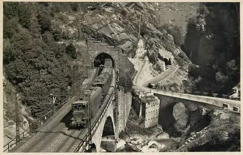 Monte Piottino train tunnel