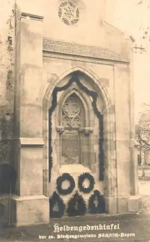 Heroes memorial plaque from the Saxon-Regen church community