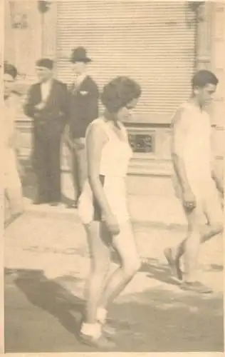 Sport related photo postcard Romania