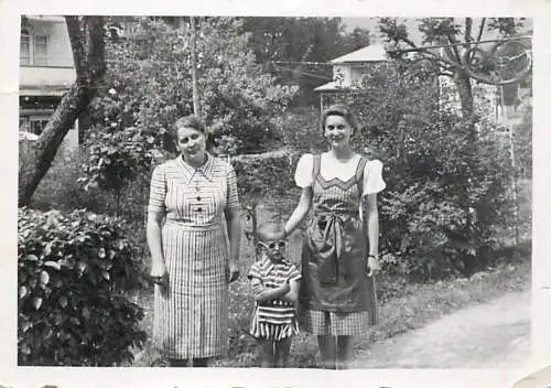 Poto 6 x 9 cm people social history mothers and children 1938 Sovata