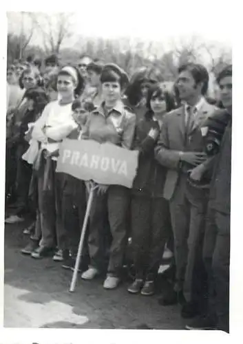 Foto photo 6 x 9 cm Romania delegatie sportiva Prahova