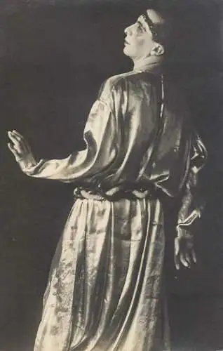 Theatre actor real photo postcard