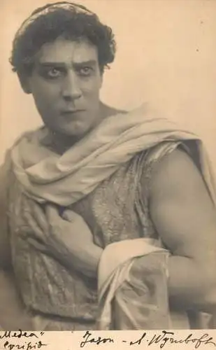 Theatre actor as Jason in Medea