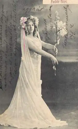Hungarian singer and actress Sári Fedák