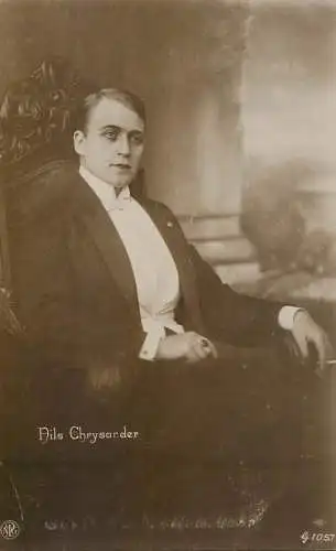Nils Olaf Chrisander Swedish actor and film director