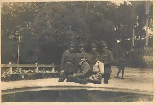 Romania photo 6 x 9 cm social history soldiers and officer 1937