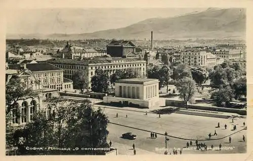 Bulgaria Sofia "9 September" square