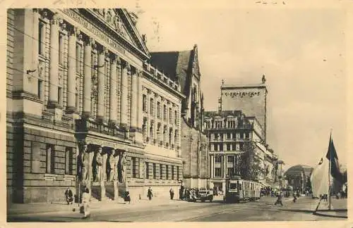 Germany Leipzig Karl-Marx-Platz & Universitat