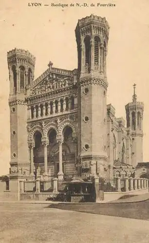 France Lyon Basilique de N-D Fourviere