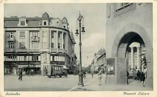 Serbia Subotica Kossuth Lajos street