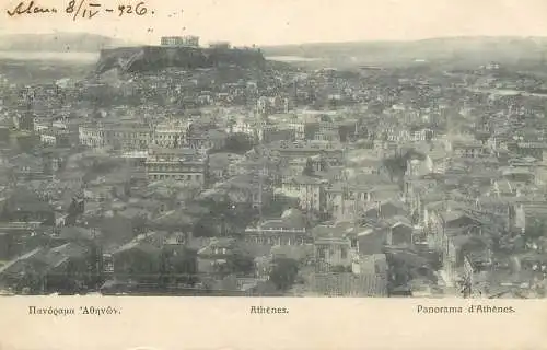 Greece Athens cityscape panorama