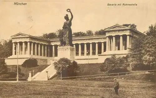 Germany Munchen Bavaria mit Ruhmeshalle