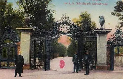 Austria Schlosspark Schonbrunn